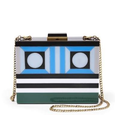 Resin Inley`Clutch And Evening Bag