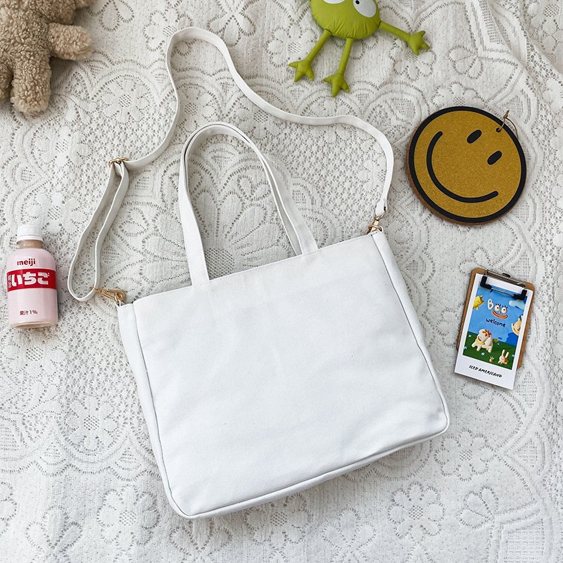 Trendy ladies fashion canvas bags school ita bags waterproof sling bag