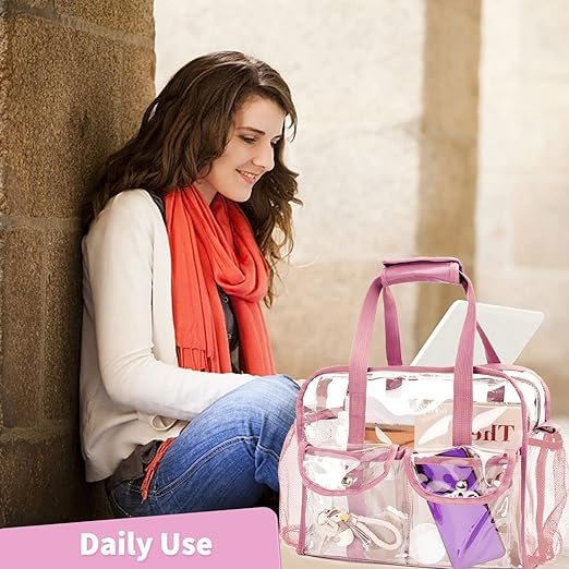 Transparent tote bag