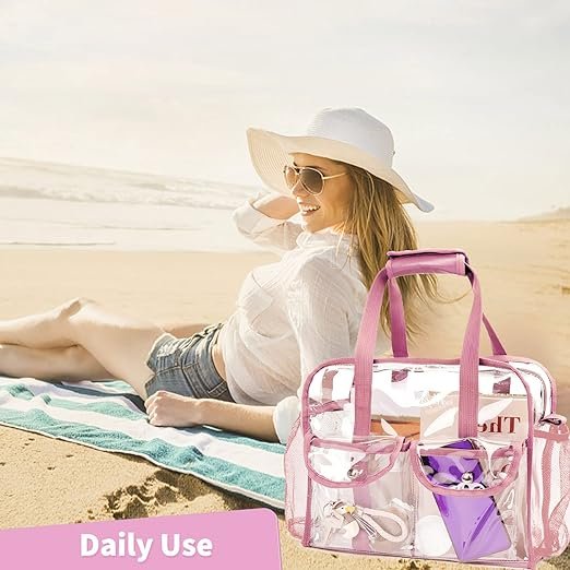 Transparent tote bag
