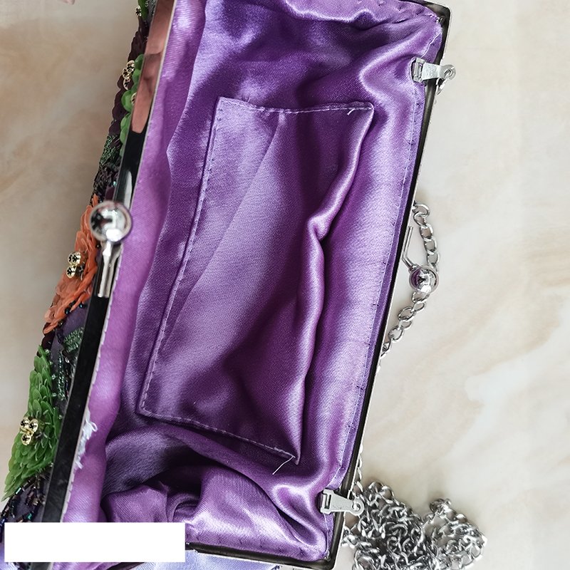 handmade purse bling sequins bags chain handbag women gift glitter bridal clutch evening bag luxury Crossbody Bag
