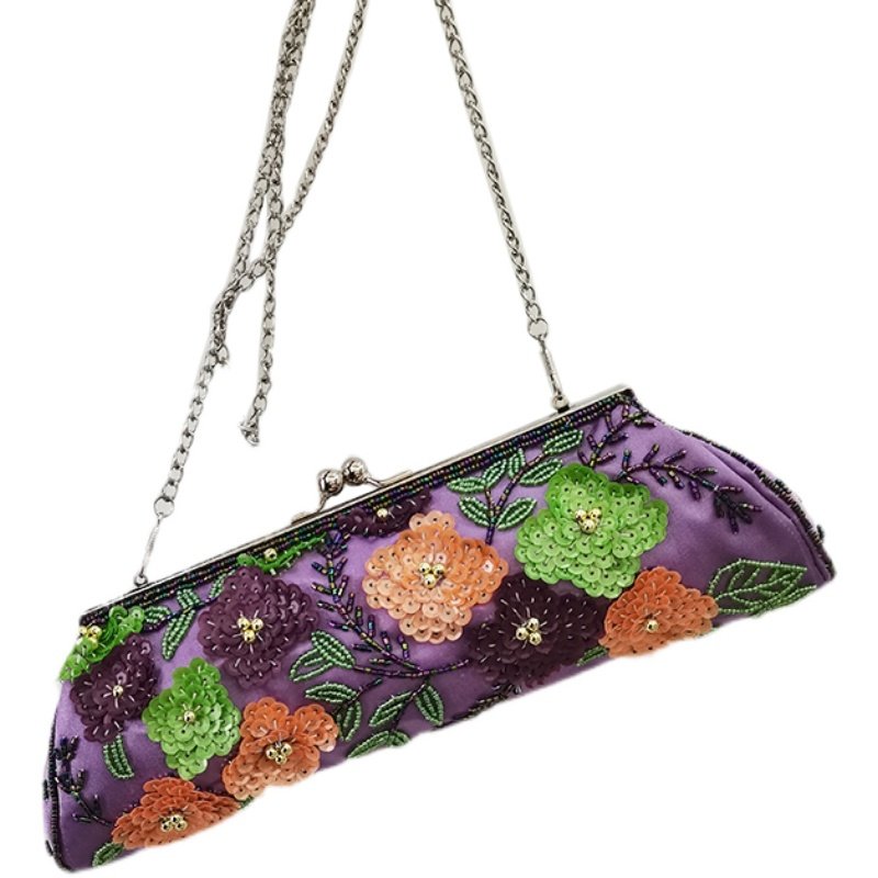 handmade purse bling sequins bags chain handbag women gift glitter bridal clutch evening bag luxury Crossbody Bag