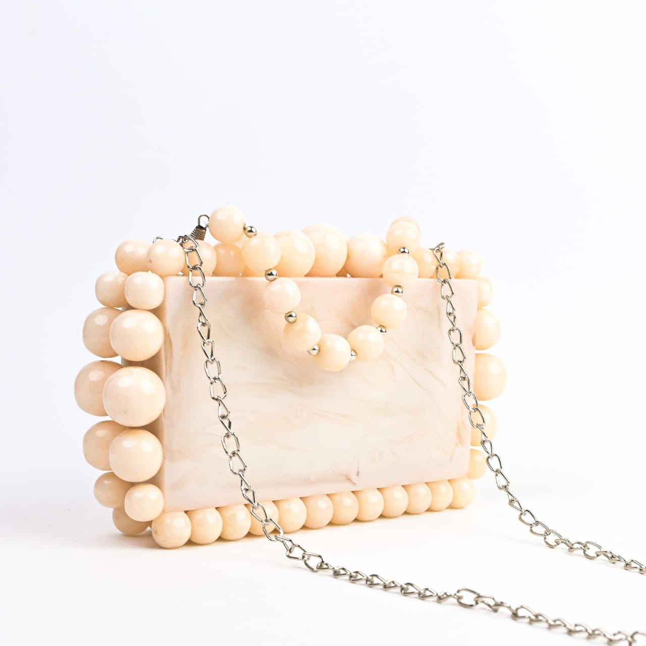 Handmade Resin Clutch Bag for Women Fashionable Elegant Chic with Modern Design for Stylish Gatherings and Special Occasions
