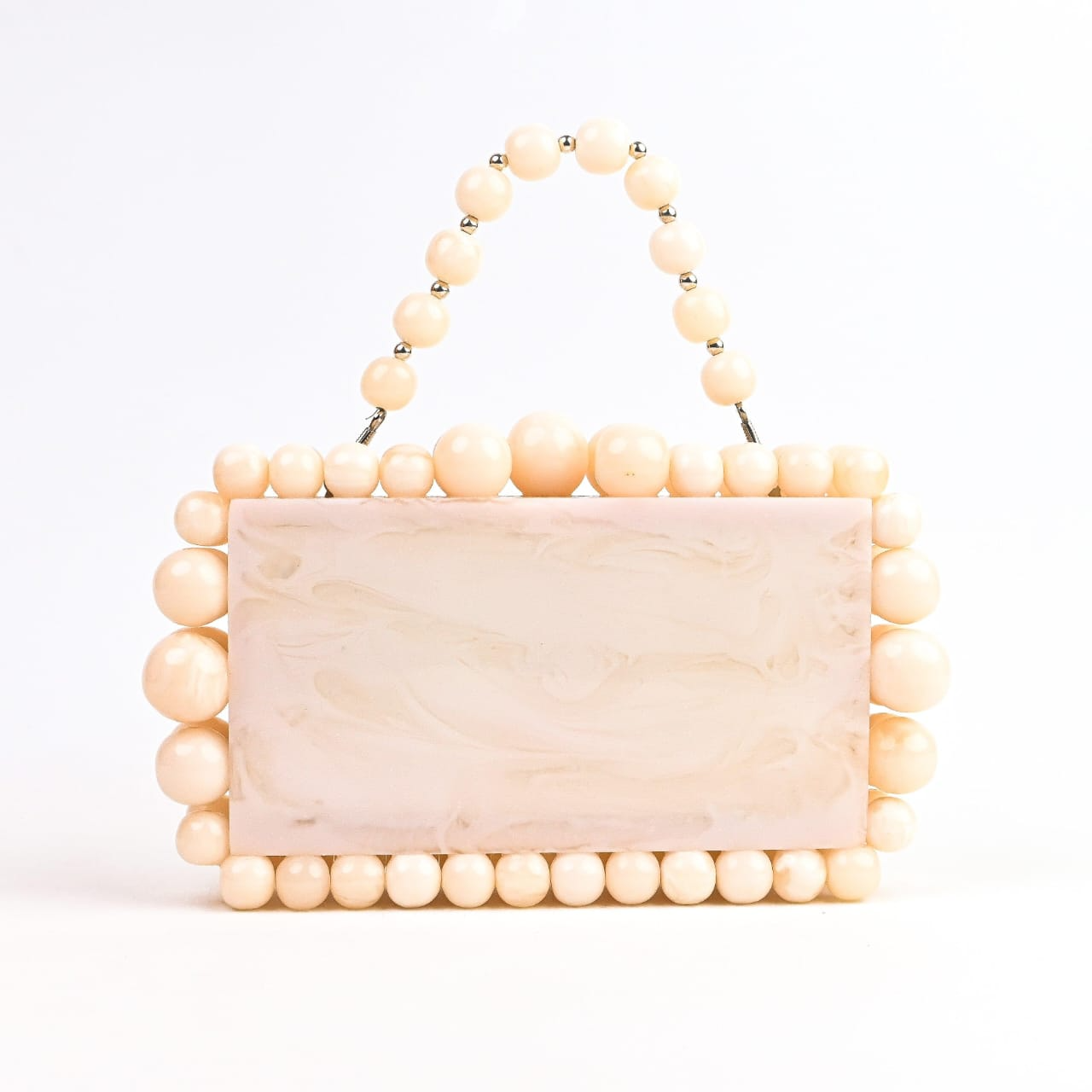 Handmade Resin Clutch Bag for Women Fashionable Elegant Chic with Modern Design for Stylish Gatherings and Special Occasions