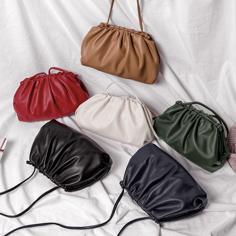 Womens Pouch Dumpling Crossbody Shoulder Purse Bag Cloud Handbag