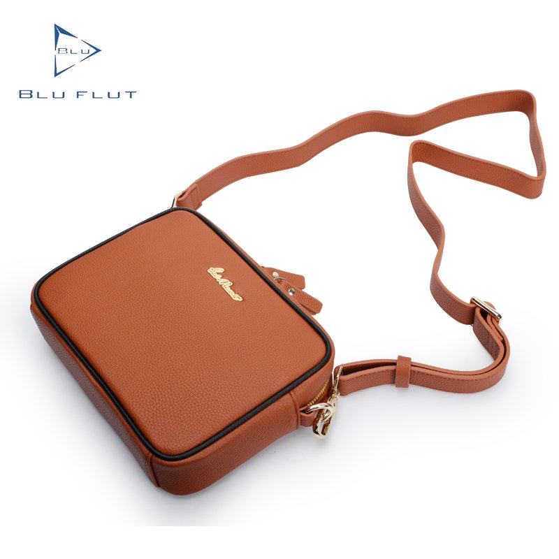 Blu Flut new design ladies full grain cowhide leather cross body bags genuine custom leather shoulder bags for woman