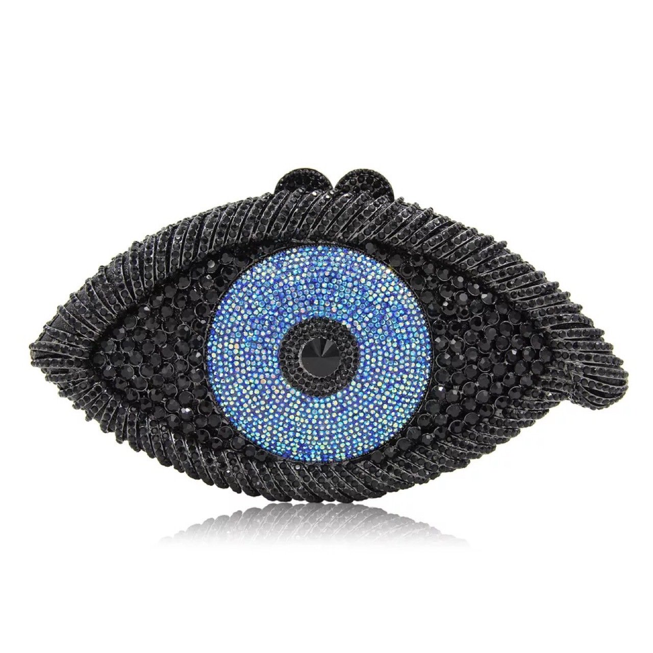 2024 Ladies Party diamond luxury dinner bag rhinestone luxury evening bags evil eye crystal clutch bag