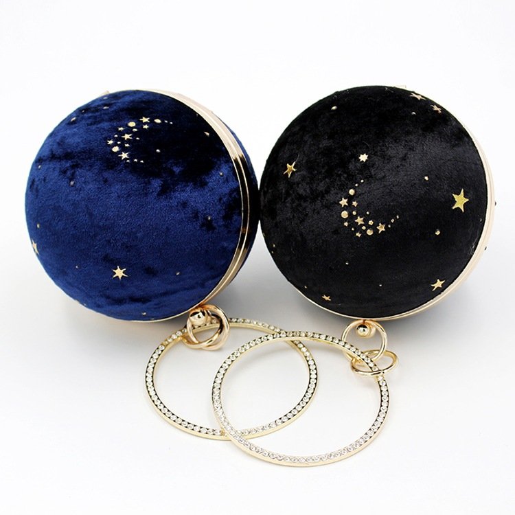 2024 fashion trendy Lady Female Feast Banquet hand tote bag Party Purse Dinner handbag retro velvet ball clutch bag evening bags