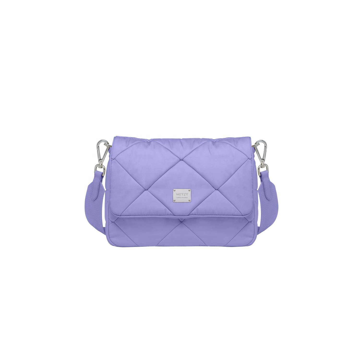 Luxury Small Square Shoulder Nylon Bag Crossbody Custom Logo Messenger Bags For Women
