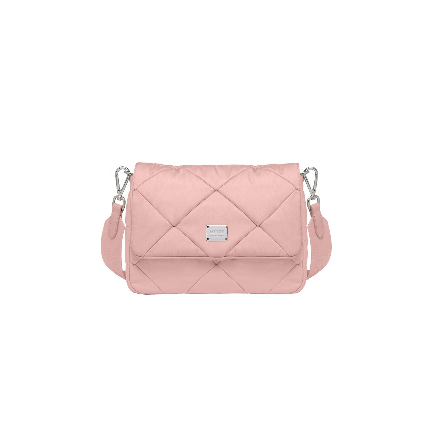 Luxury Small Square Shoulder Nylon Bag Crossbody Custom Logo Messenger Bags For Women