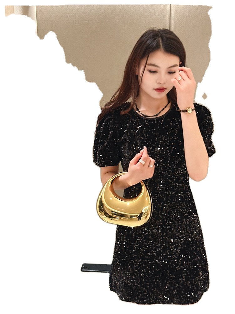 2024 NEW YCH Fashion Lady's Handbag Clutch Trendy Woman Bag Half Moon Lady's Evening Bag