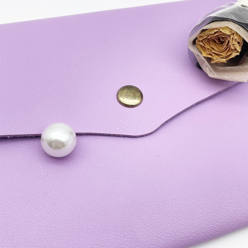 2024 Women'S Customized Pu Leather Fashion Clutch Bag Leather Lining Waterproof Printed Evening Shopping Handbags
