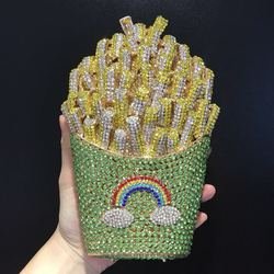 green French fries