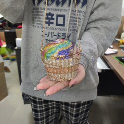 rainbow cup cake