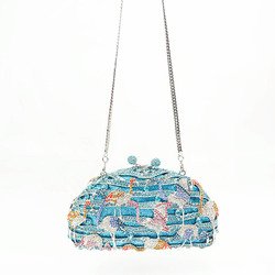 blue flamingo
