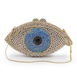 gold evil eye