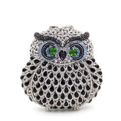 silver black owl