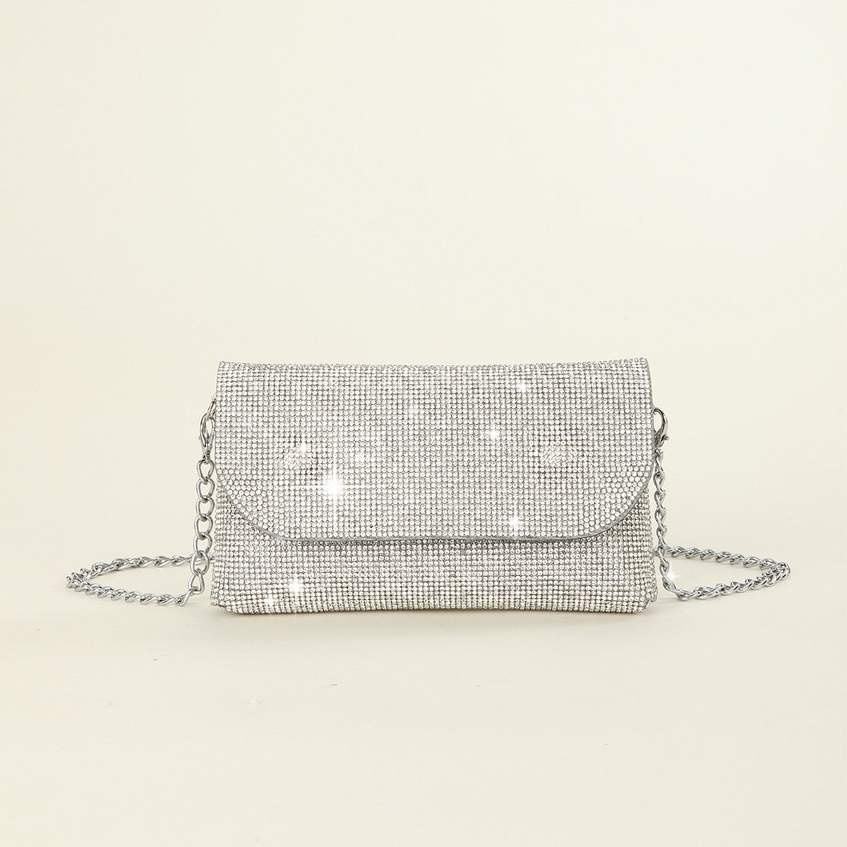 Glitter Evening Bags Pu Handbag Rhinestone Diamond Evening Clutch Bags For Women mini evening banquet bag