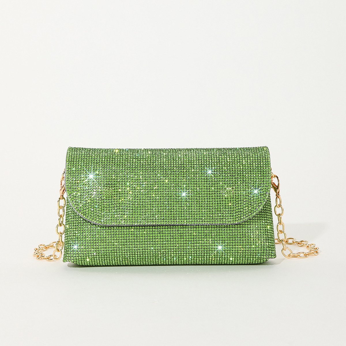 Glitter Evening Bags Pu Handbag Rhinestone Diamond Evening Clutch Bags For Women mini evening banquet bag