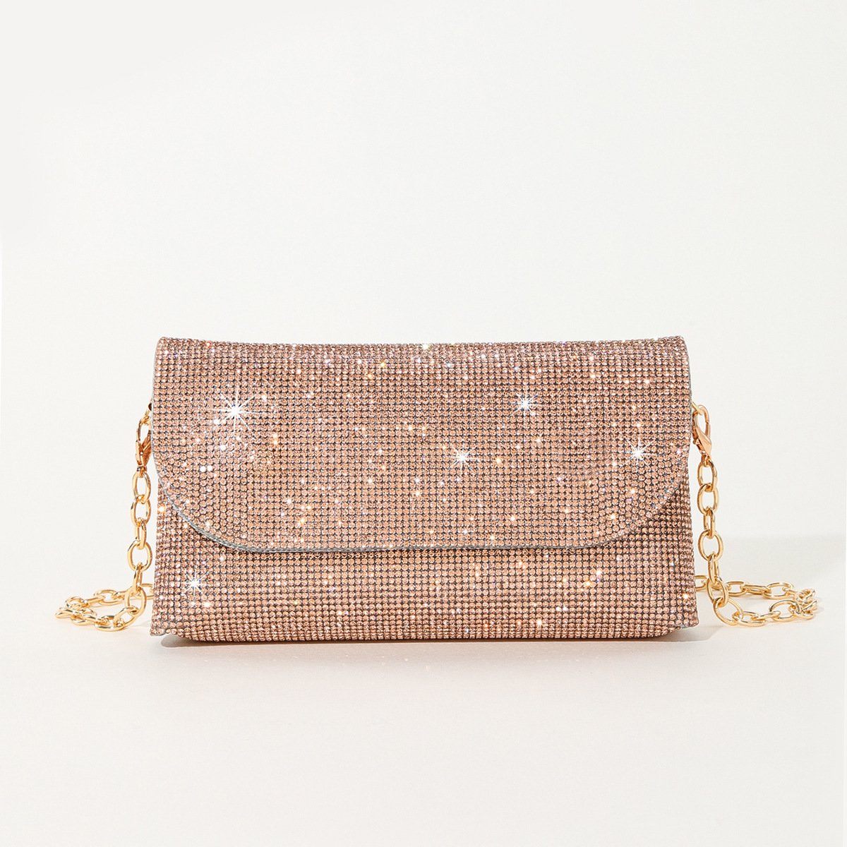 Glitter Evening Bags Pu Handbag Rhinestone Diamond Evening Clutch Bags For Women mini evening banquet bag