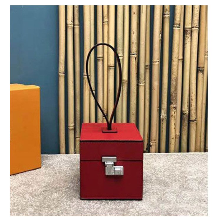 Fashion PU leather Box Bag Women Evening Bag Clutch Handbag