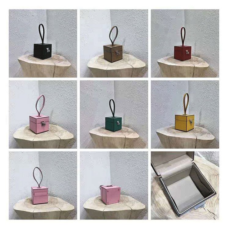 Fashion PU leather Box Bag Women Evening Bag Clutch Handbag