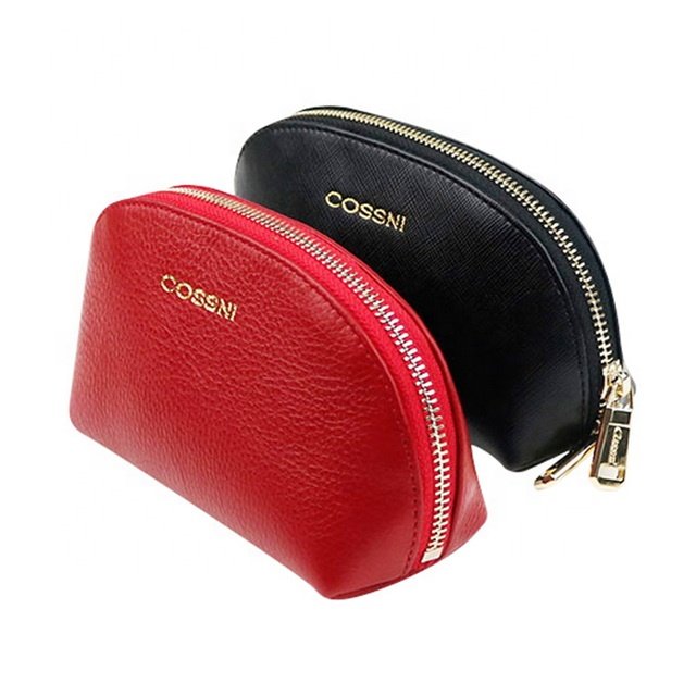 Customized Pu Leather Makeup Bag Portable Travel Organizer Wash Bag For Women