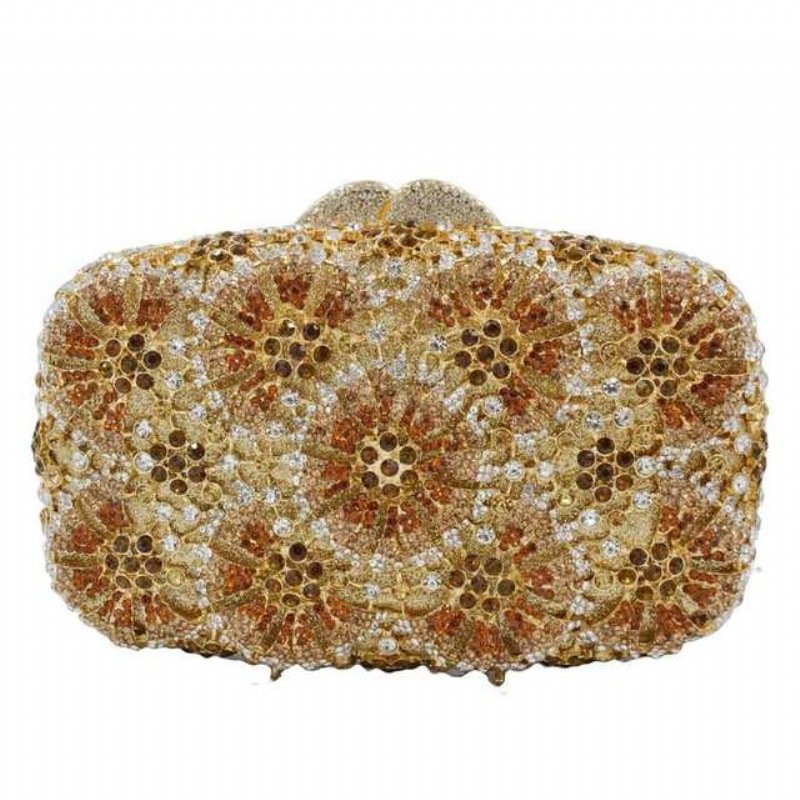 2021 women satin crystal clutch party wedding purse soft evening bag bridal handbag stone clutches handbags