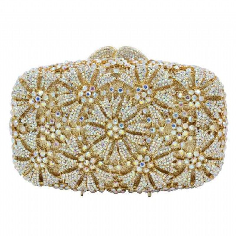 2021 women satin crystal clutch party wedding purse soft evening bag bridal handbag stone clutches handbags