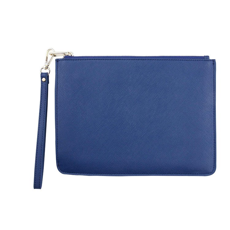 Factory custom lady evening bag saffiano leather handbag purse PU leather women's clutch bag