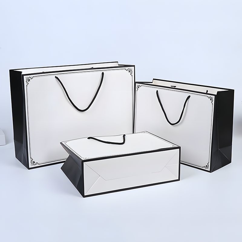 Factory Price Custom Paper Bag With Handle Luxury Bags For Wedding/jewelry/cosmetic
