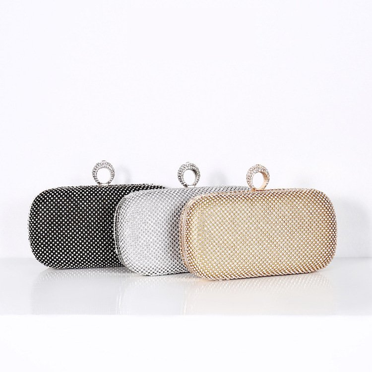 2024 Luxury Ladies Trendy Party Evening Clutch Phone Bag Crossbody Fashion Bling Bling Women Evening Bag