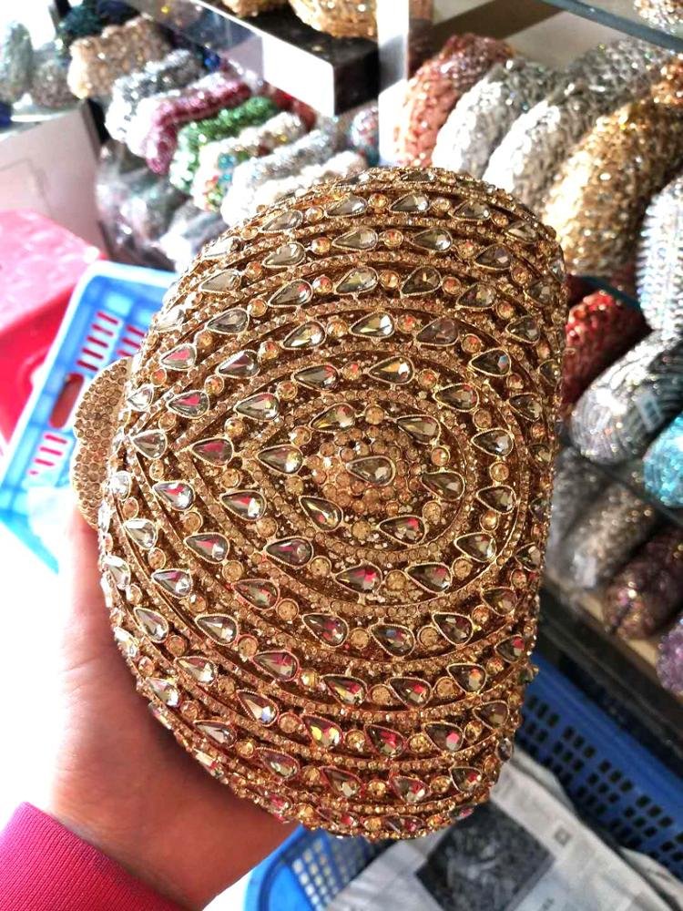 DB533 crystal stone evening bag party bag toys