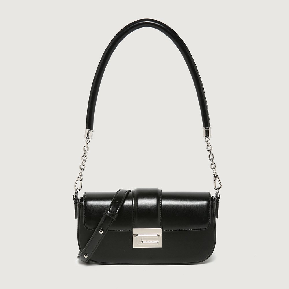Custom Leather Women Shoulder bag Handbag Adjustable Handles Leather Shoulder Crossbody bag