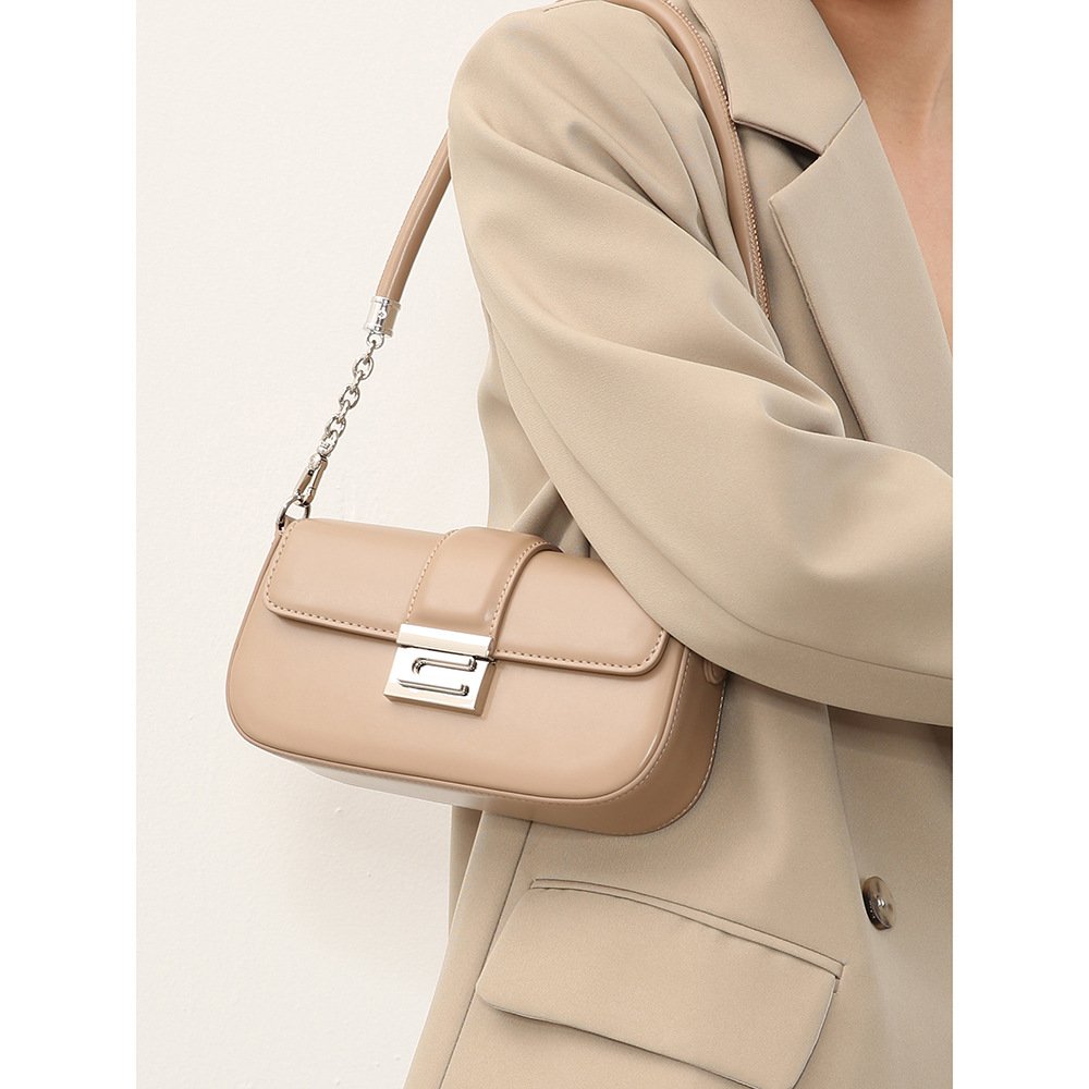 Custom Leather Women Shoulder bag Handbag Adjustable Handles Leather Shoulder Crossbody bag