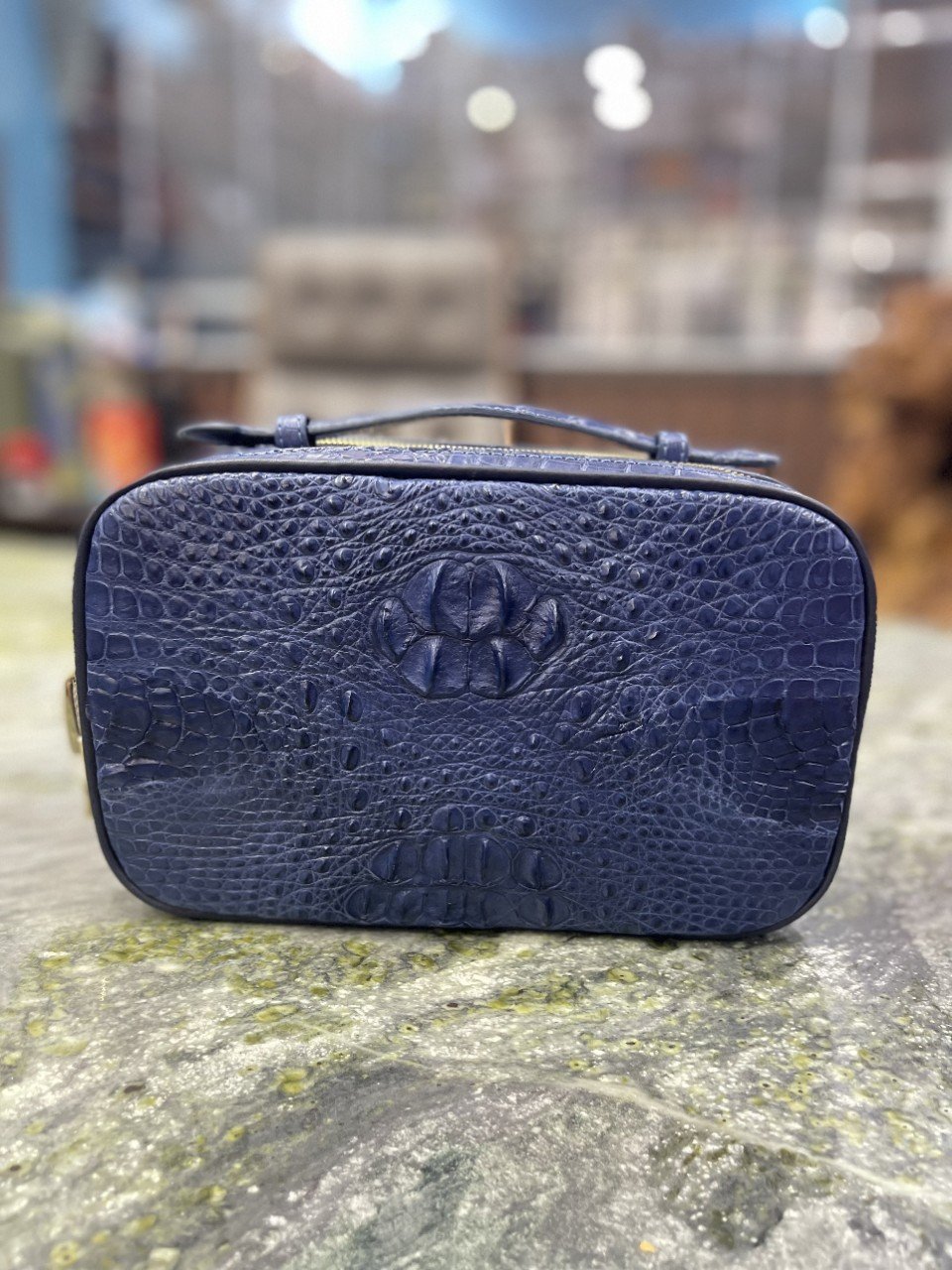 Wholesale Luxury Men's Clutch Genuine Crocodile Leather Long Wallet OEM/ODM Own Design for Men's Leather Clutch Bags