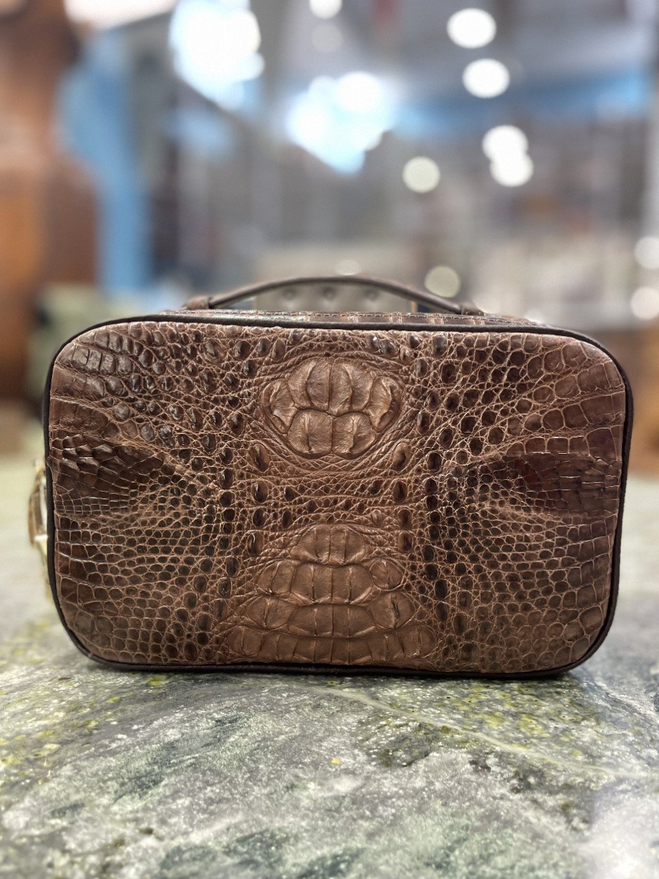 Wholesale Luxury Men's Clutch Genuine Crocodile Leather Long Wallet OEM/ODM Own Design for Men's Leather Clutch Bags