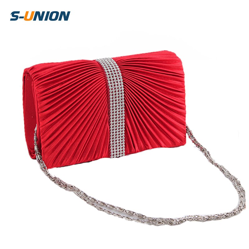 Luxury satin evening clutch bag for women,evening bag,clutch bag