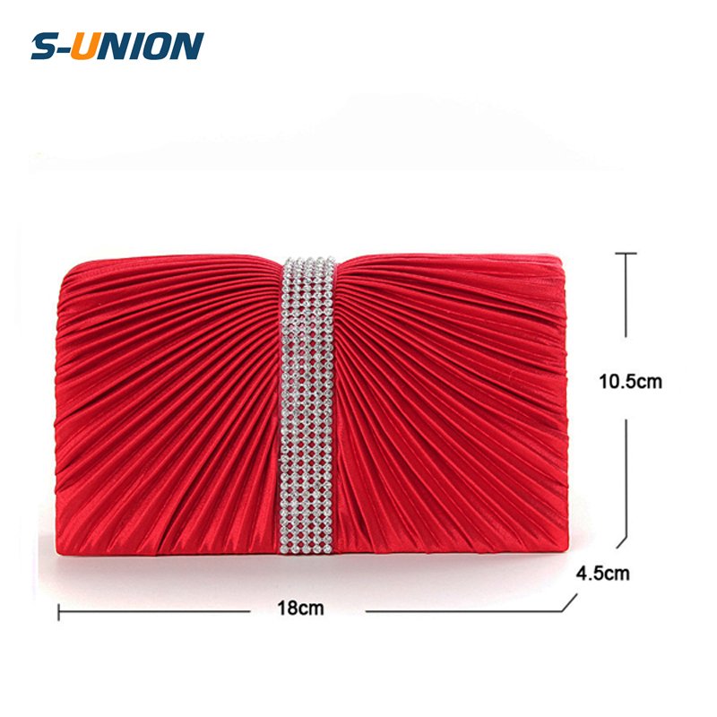 Luxury satin evening clutch bag for women,evening bag,clutch bag