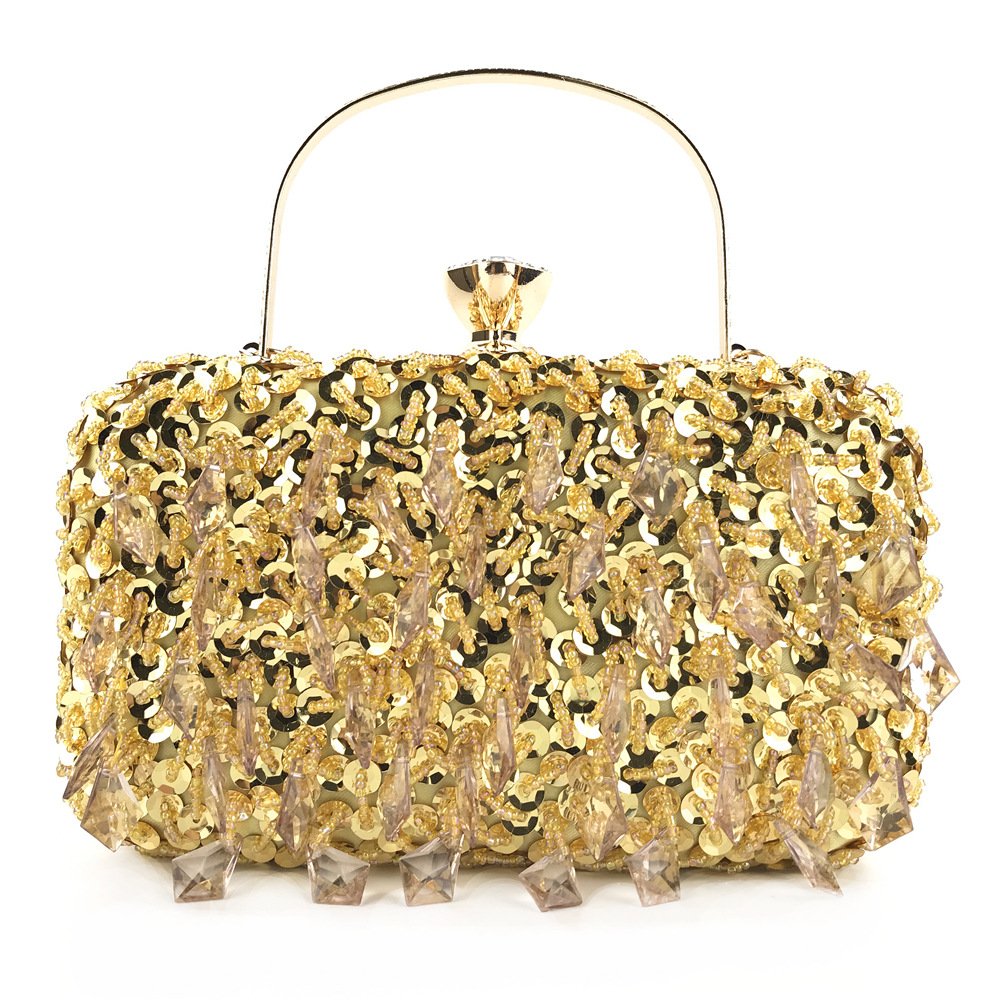 Wholesale New Fashion Women Shiny Glitter Party Evening Bag Wedding Crystal Nightclub Clutch Purses For Ladies Luxury