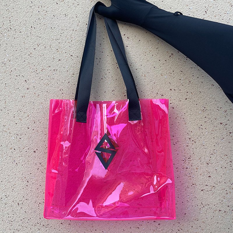 Custom Design Beach PVC Tote Bag With Logo Luxury Jelly Shopping Bag Handbags For Women