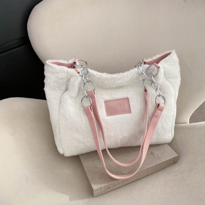 Wholesale Fashion Ladies Evening Bag Chain Portable Polyester Women's Handbag Luxurious Party Girls Bucket Bag