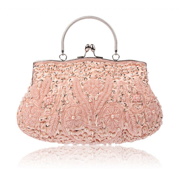 Evening Bags Handbag Diamond Clutch Pearls Handbags Wedding Party Shoulder Bag Women Fashion Single Diamond