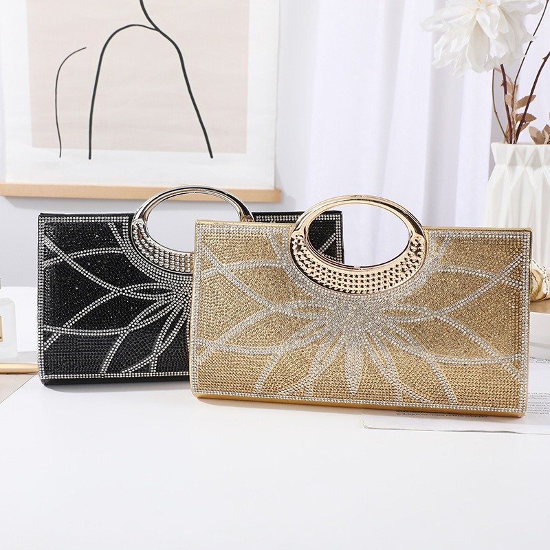RB398 Evening Bag For Party Fashion Bling Clutch Bag Luxury Rhinestone Diamond Evening Clutch Purse For Women Ladies