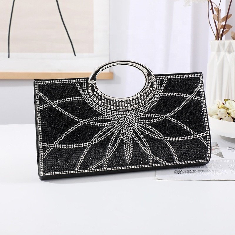 RB398 Evening Bag For Party Fashion Bling Clutch Bag Luxury Rhinestone Diamond Evening Clutch Purse For Women Ladies