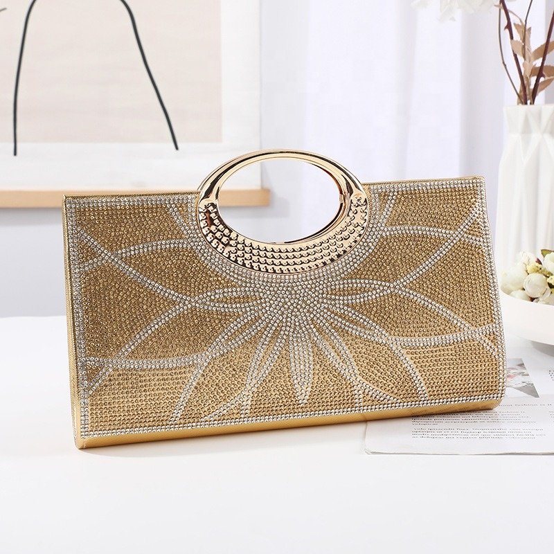 RB398 Evening Bag For Party Fashion Bling Clutch Bag Luxury Rhinestone Diamond Evening Clutch Purse For Women Ladies