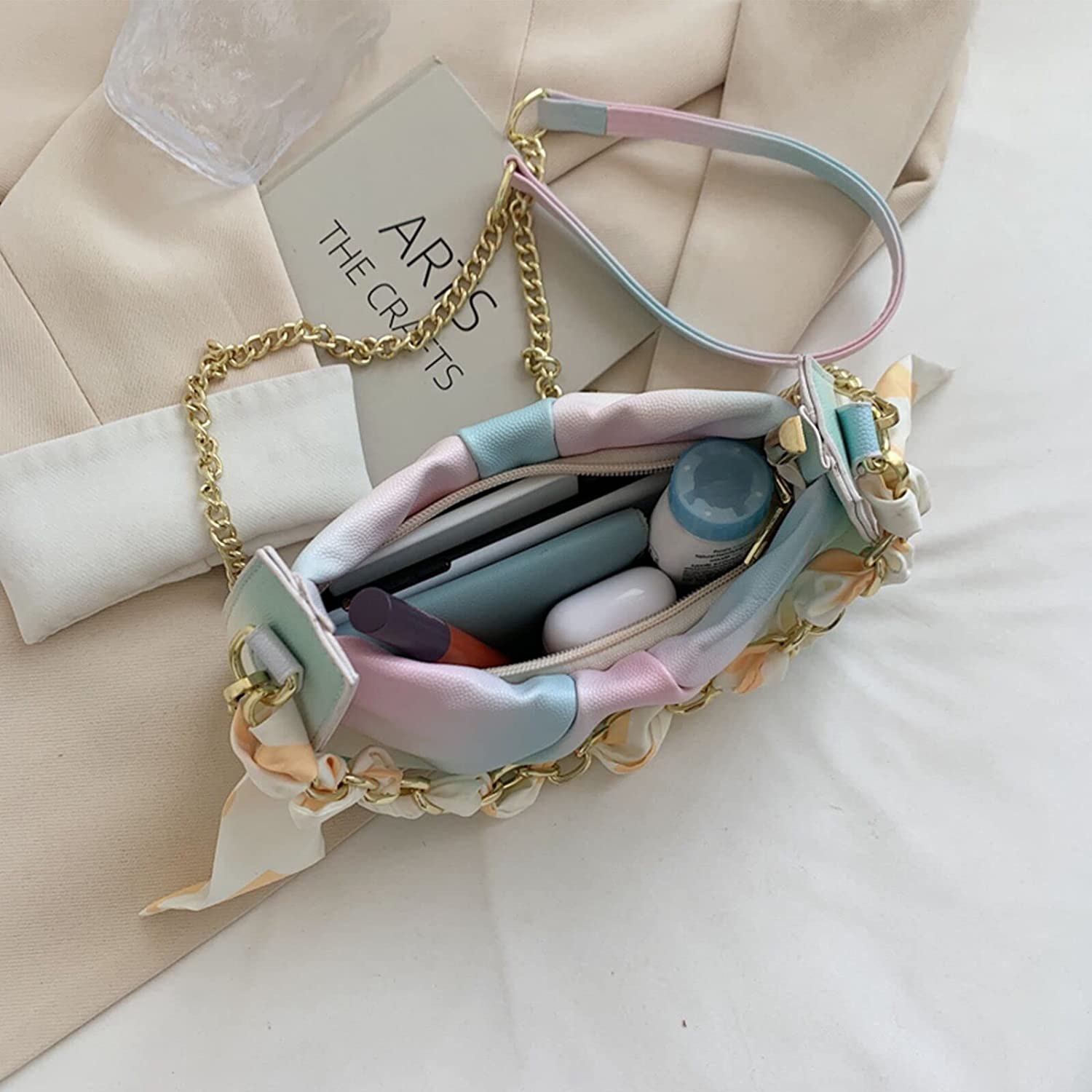 Custom Women's Shoulder Bag Fashion Purses and Handbag Multipurpose Crossbody Flapper Dumpling Pouch Clutch And Evening Bag