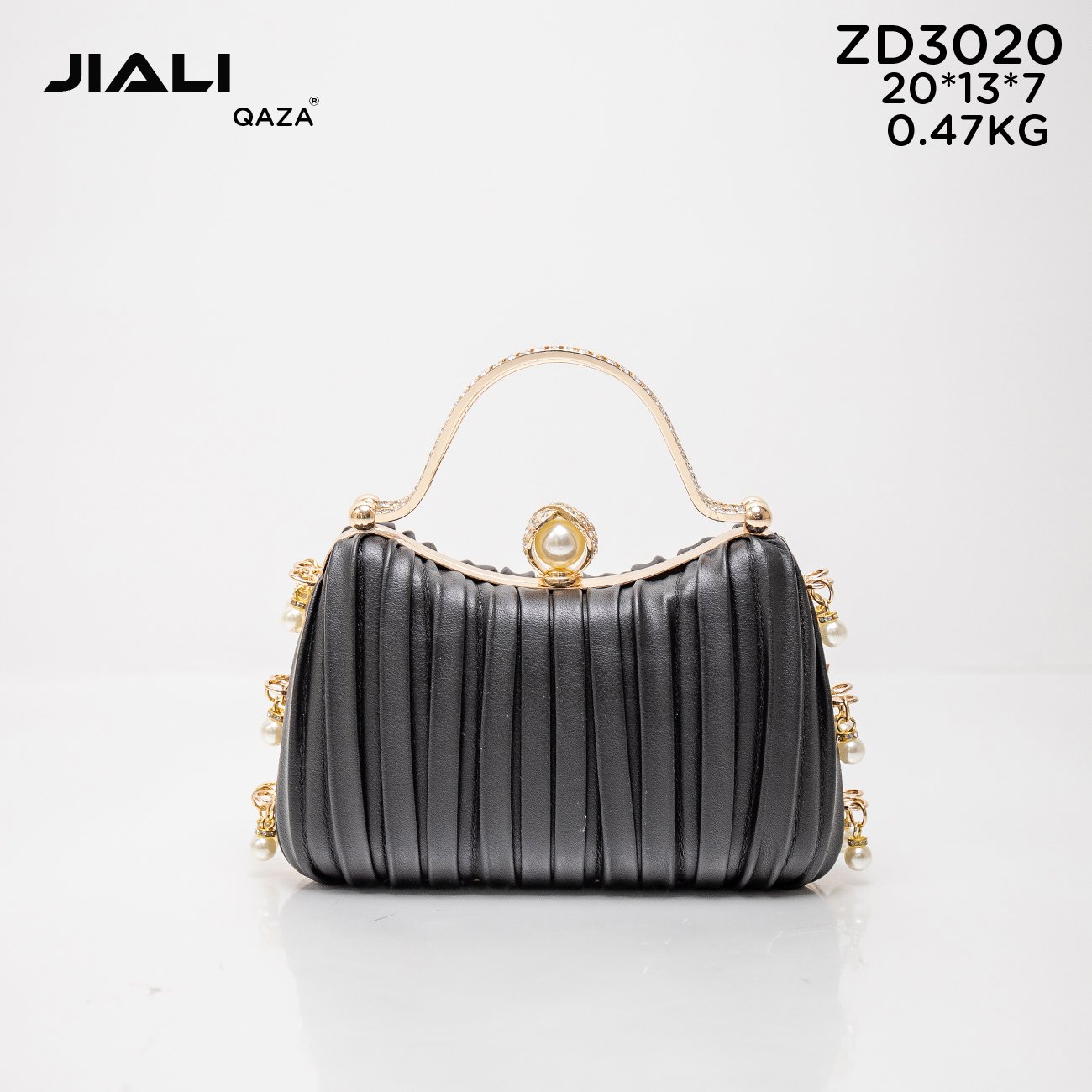 Factory direct wholesale cheapest luxury rhinestone evening handbags for women 2024 new trendy design ladies party pearl Tote