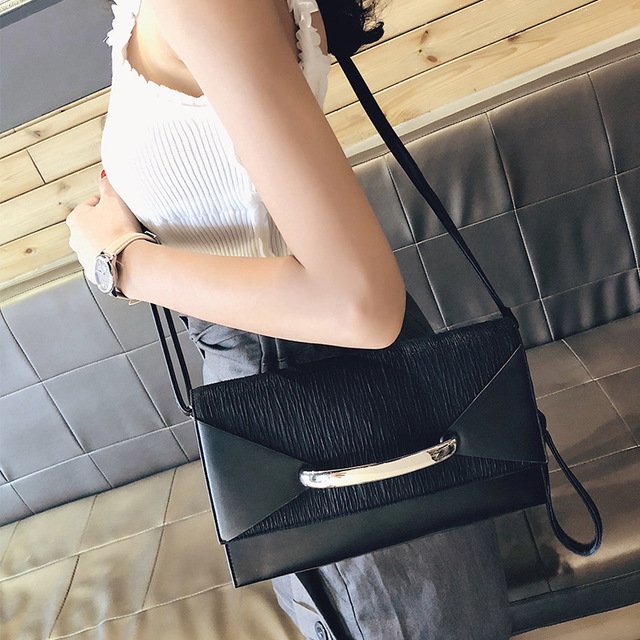 New Design PU Leather Women Ladies Evening Shoulder Clutch Bag