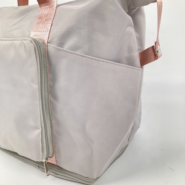 Travel outside Duffed Tote Bag Fabric Sports Shoulder Carryall Weekender Overnight Gym Luggage Bag Canvas Duffle for Travel